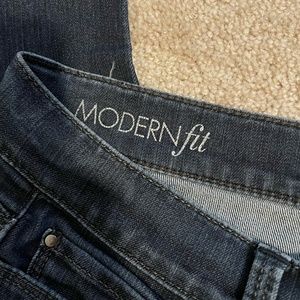 Ann Taylor Modern Fit Dark Wash Jeans - W4